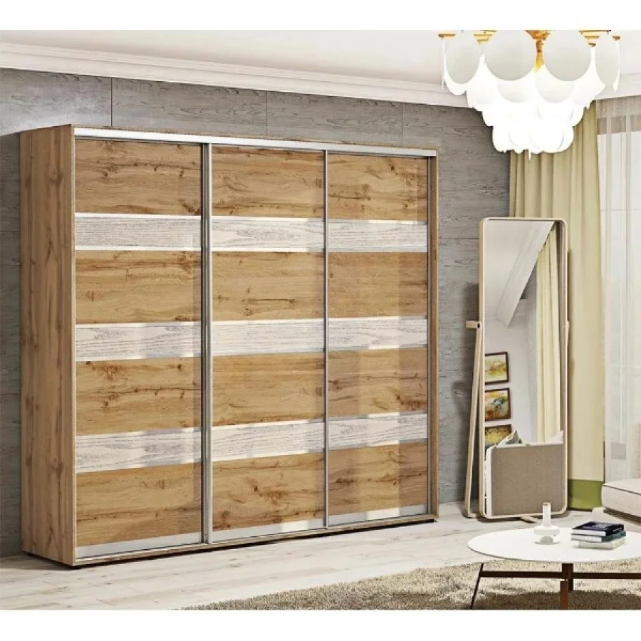 Sliding wardrobe 1.8 m "Model 4" three-door order